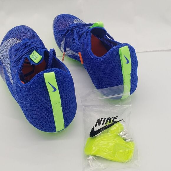 Nike Men's Zoom Superfly Elite 2 Track & Field Sprinting Spikes Blue CD4382-400 - Picture 5 of 15